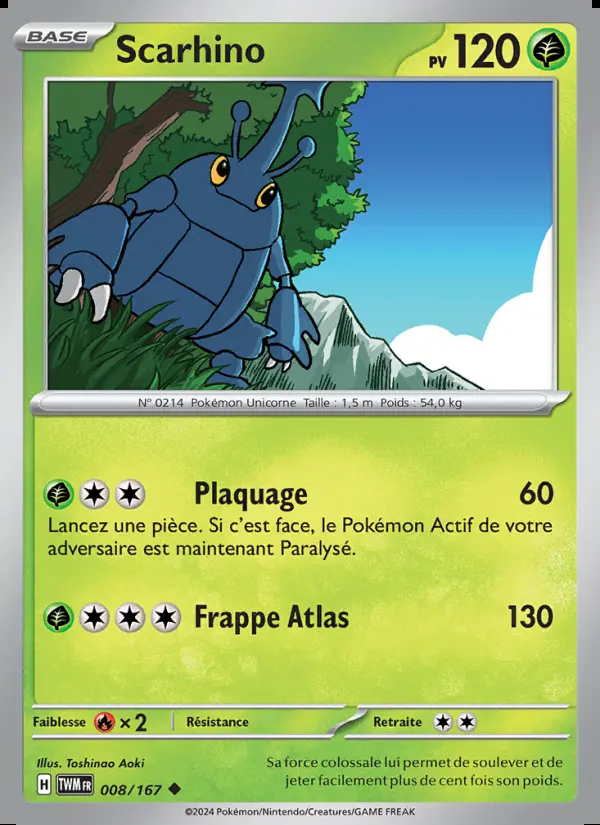 Image of the card Scarhino