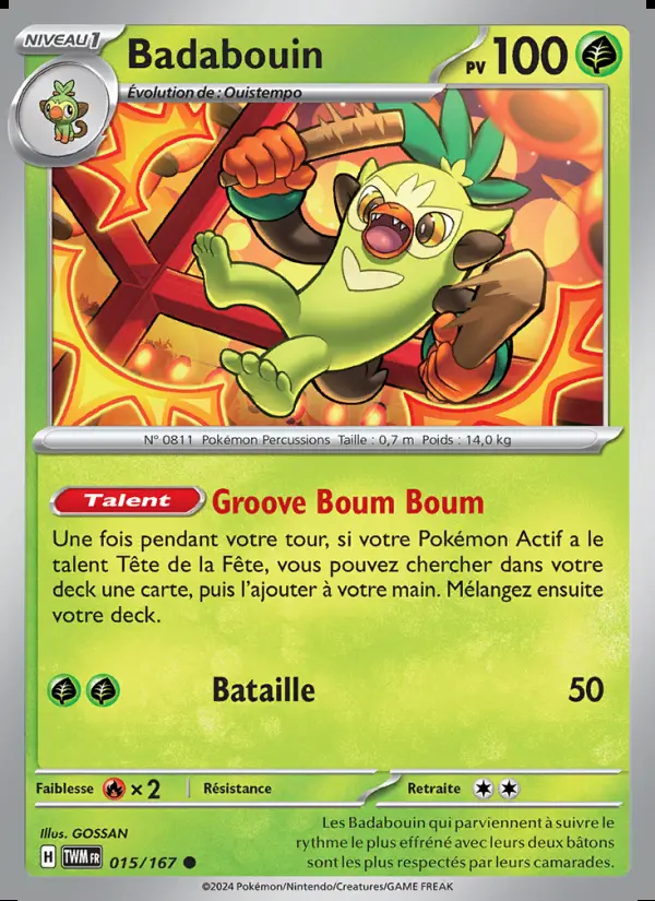 Image of the card Badabouin