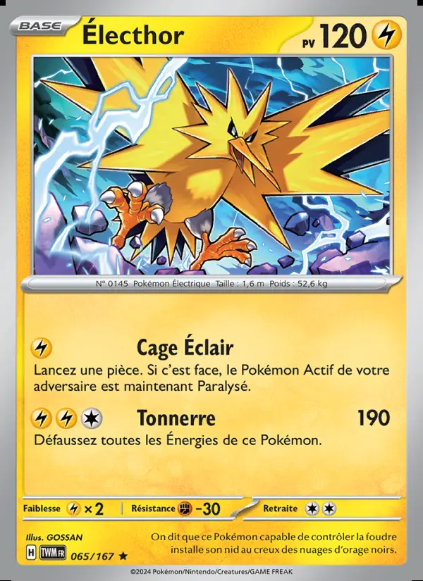 Image of the card Électhor