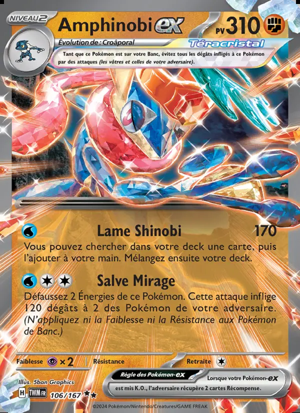 Image of the card Amphinobi-ex