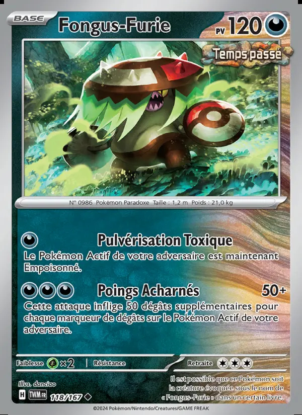 Image of the card Fongus-Furie