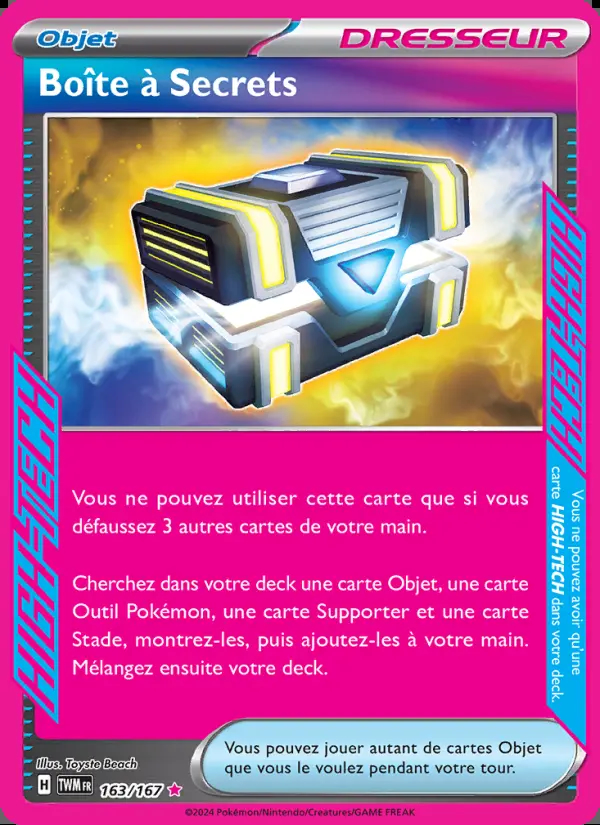 Image of the card Boîte à Secrets