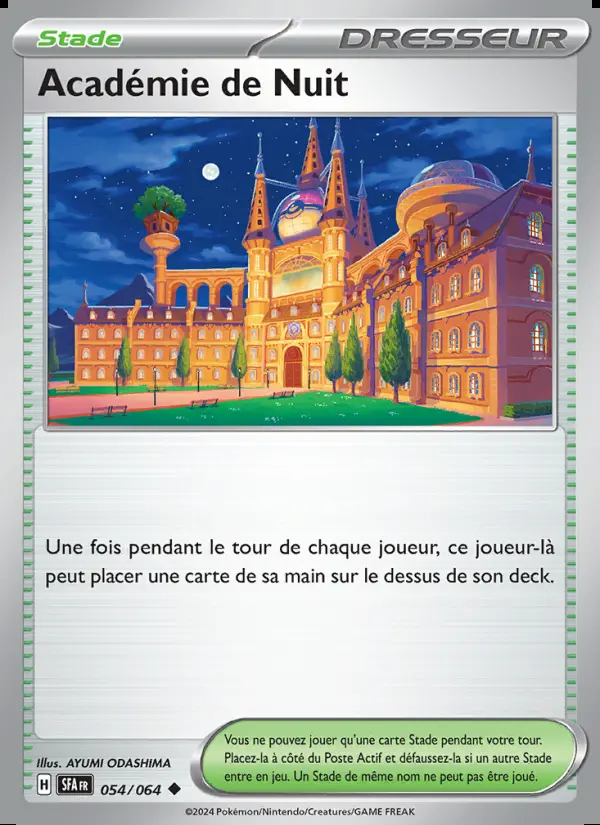 Image of the card Académie de Nuit