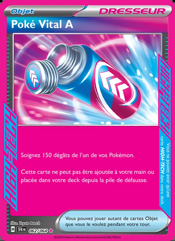 Image of the card Poké Vital A