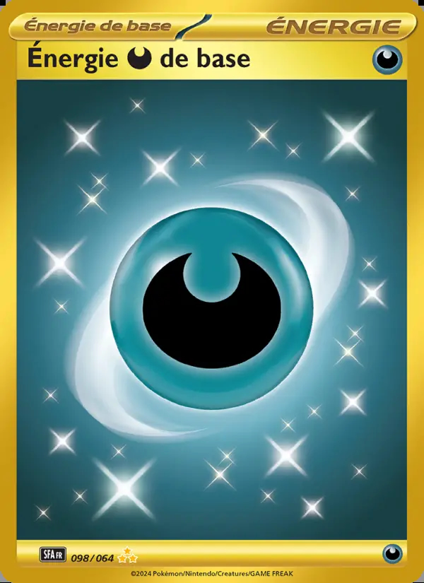 Image of the card Énergie Darkness de base