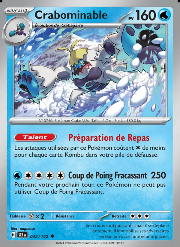 Image of the card Crabominable