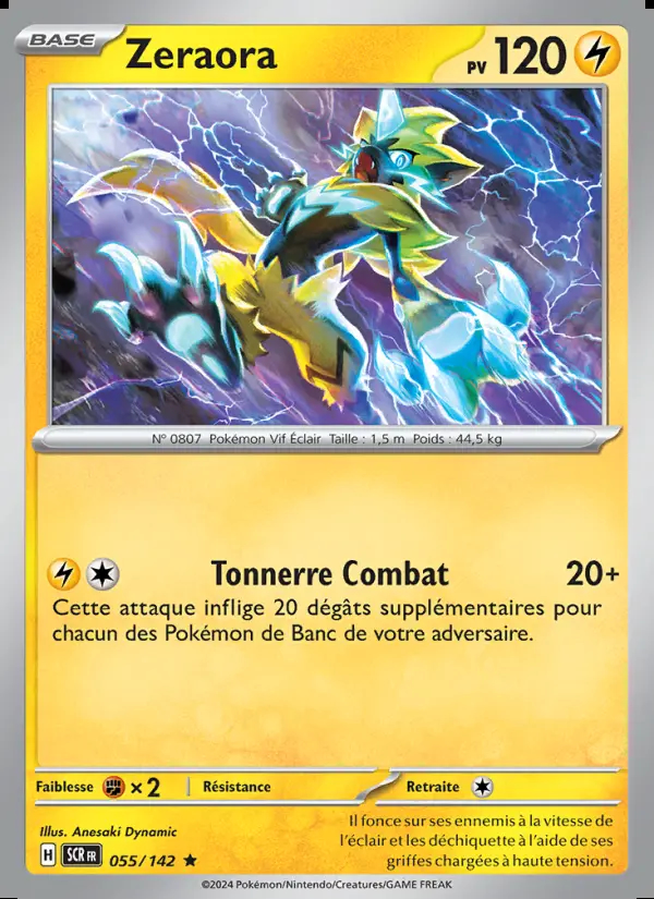 Image of the card Zeraora