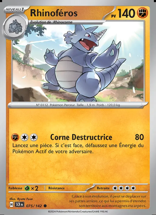 Image of the card Rhinoféros