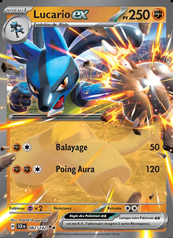 Image of the card Lucario-ex