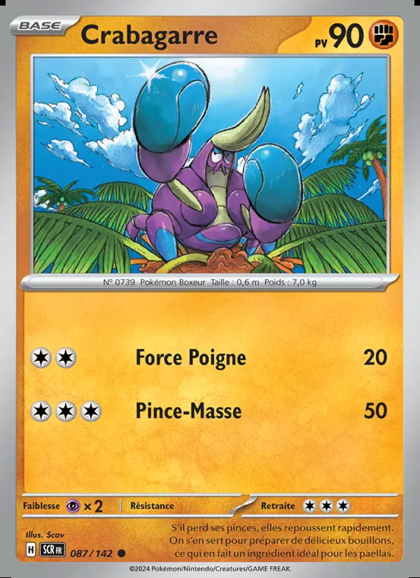 Image of the card Crabagarre