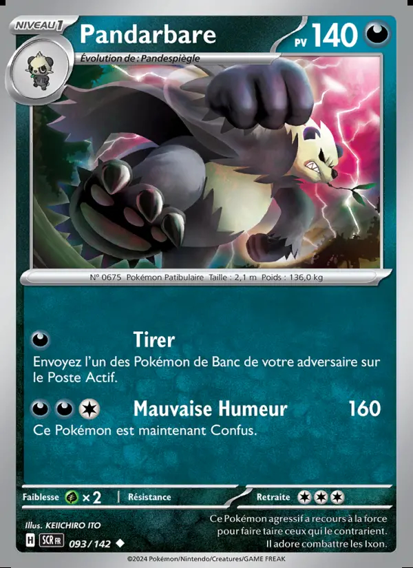 Image of the card Pandarbare