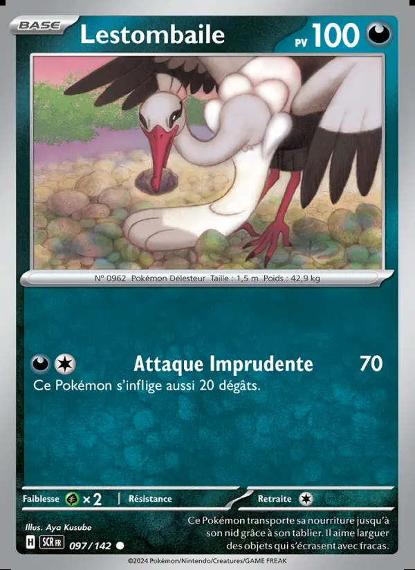 Image of the card Lestombaile