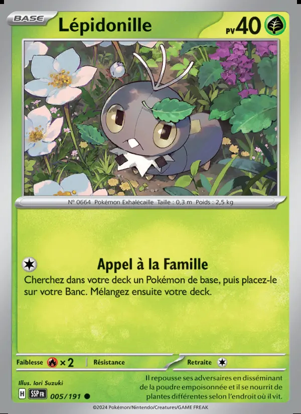 Image of the card Lépidonille