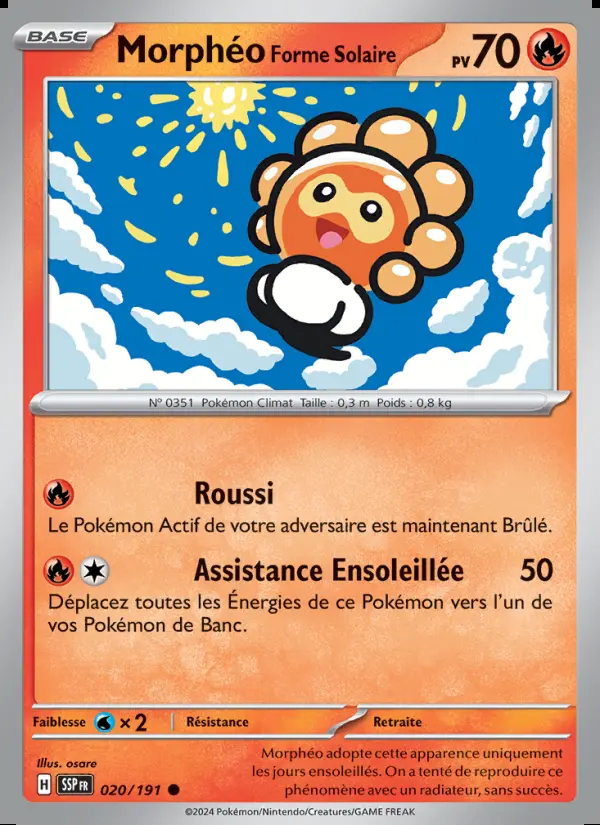 Image of the card Morphéo Forme Solaire