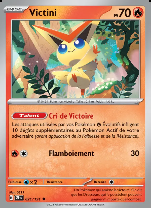 Image of the card Victini