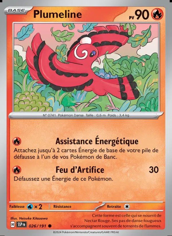 Image of the card Plumeline