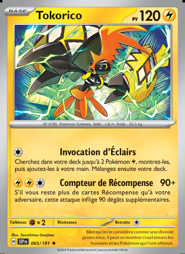 Image of the card Tokorico