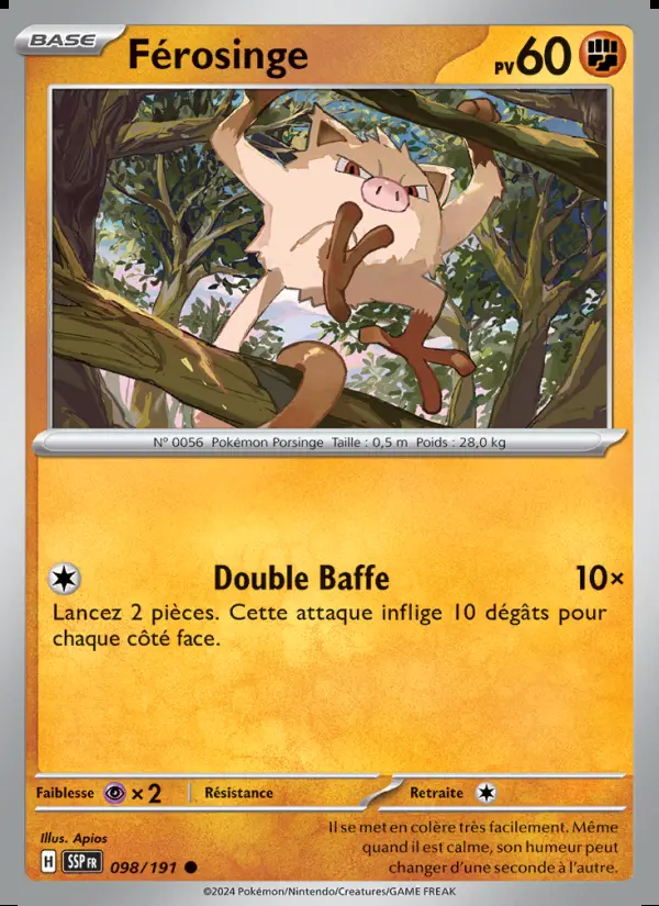 Image of the card Férosinge