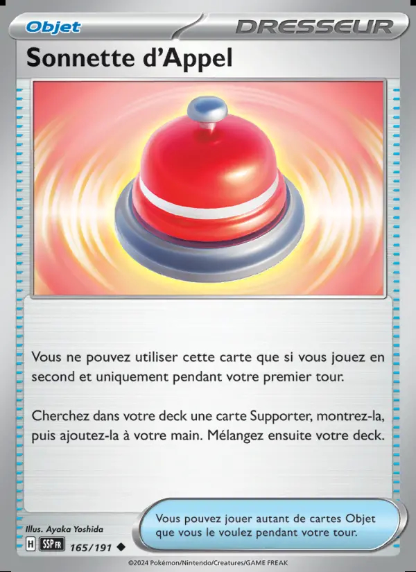 Image of the card Sonnette d'Appel