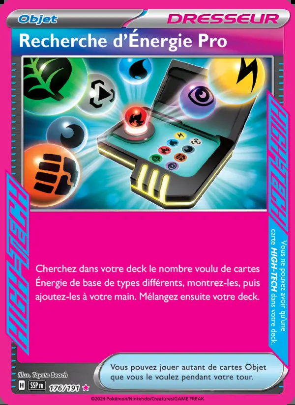 Image of the card Recherche d'Énergie Pro