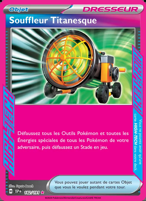 Image of the card Souffleur Titanesque