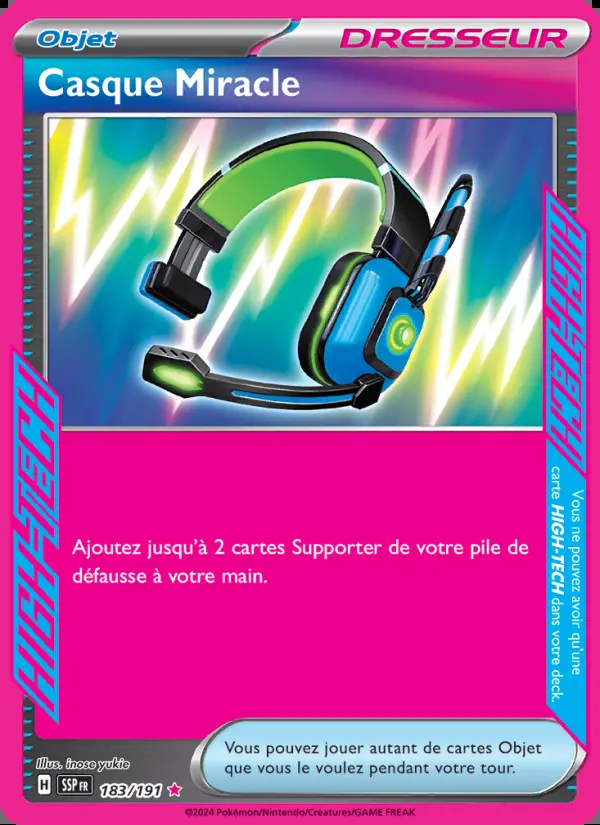 Image of the card Casque Miracle