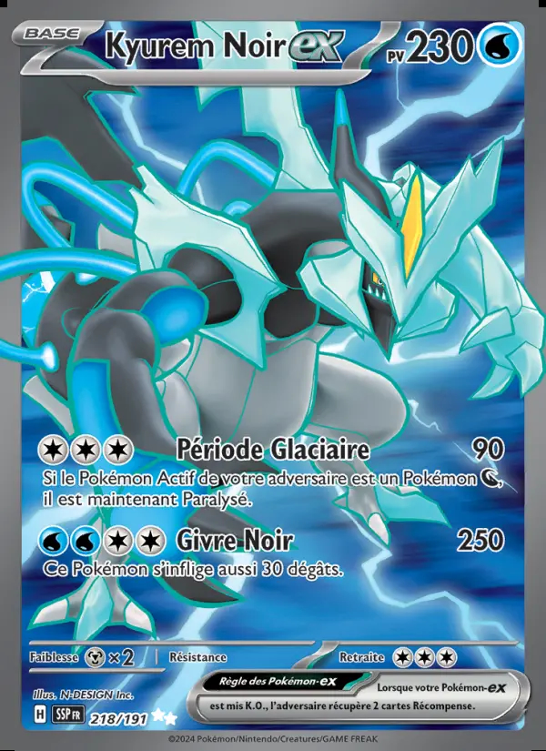 Image of the card Kyurem Noir-ex