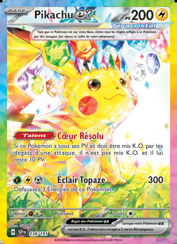 Image of the card Pikachu-ex