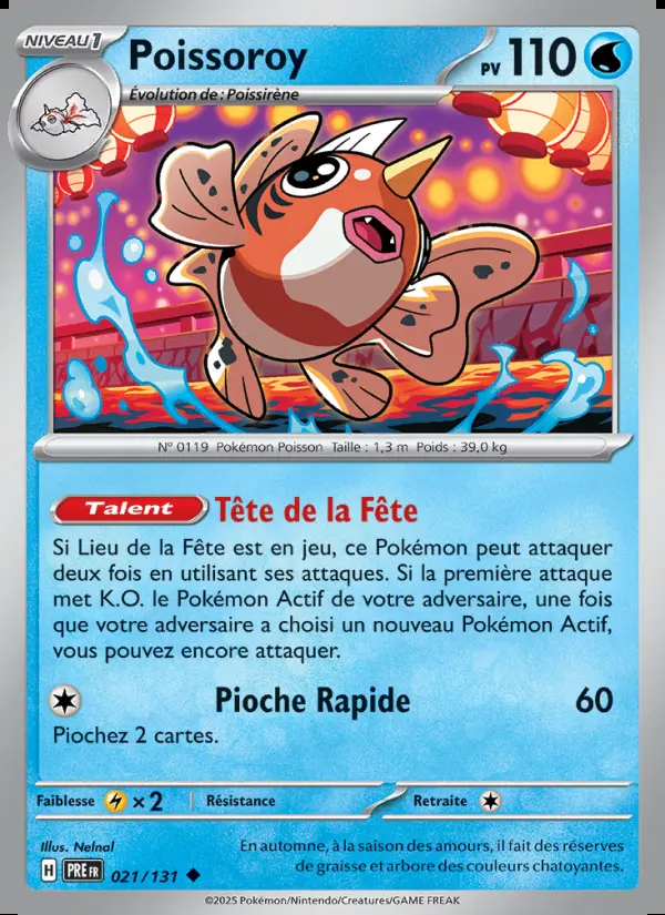 Image of the card Poissoroy