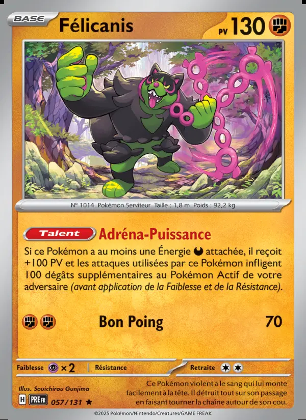 Image of the card Félicanis