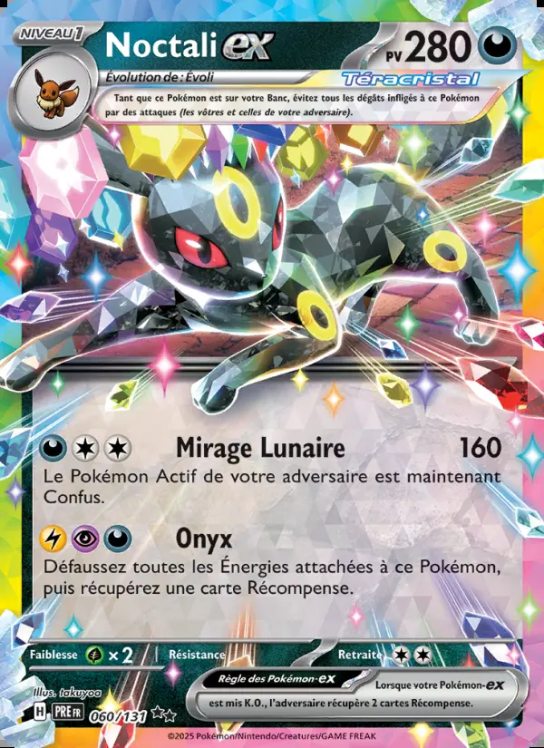 Image of the card Noctali-ex