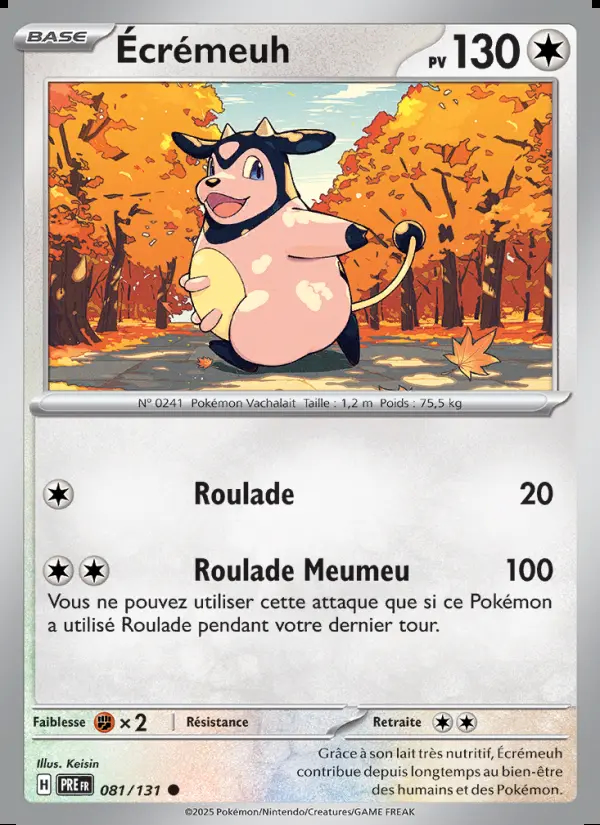 Image of the card Écrémeuh