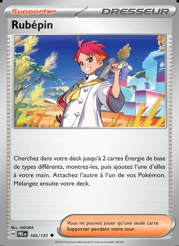 Image of the card Rubépin