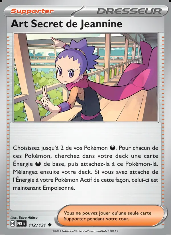 Image of the card Art Secret de Jeannine