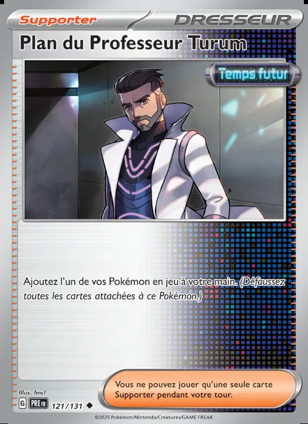 Image of the card Plan du Professeur Turum