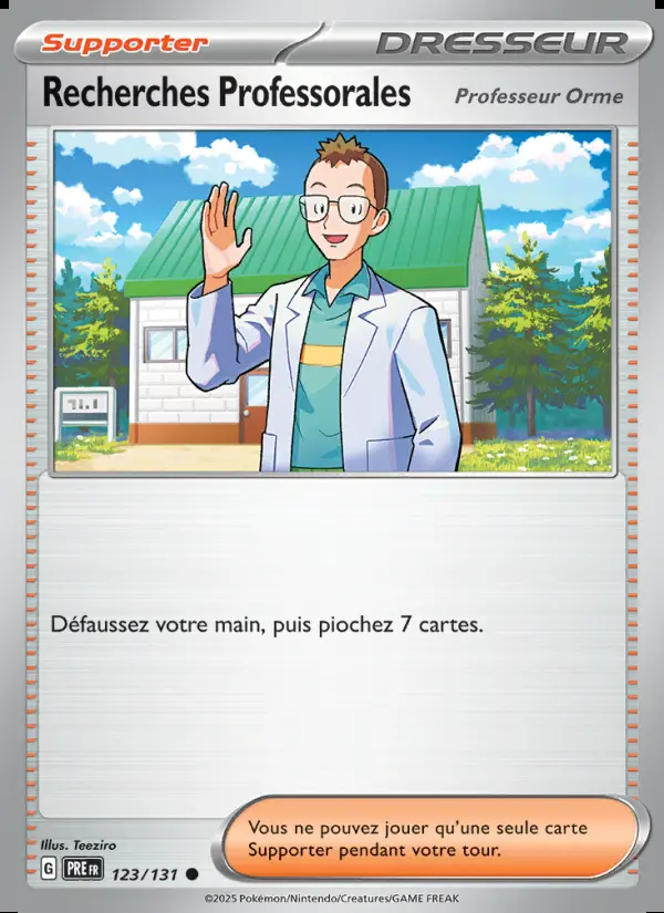 Image of the card Recherches Professorales