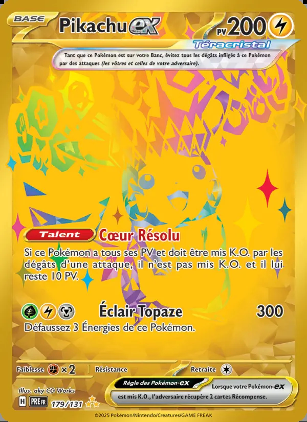 Image of the card Pikachu-ex