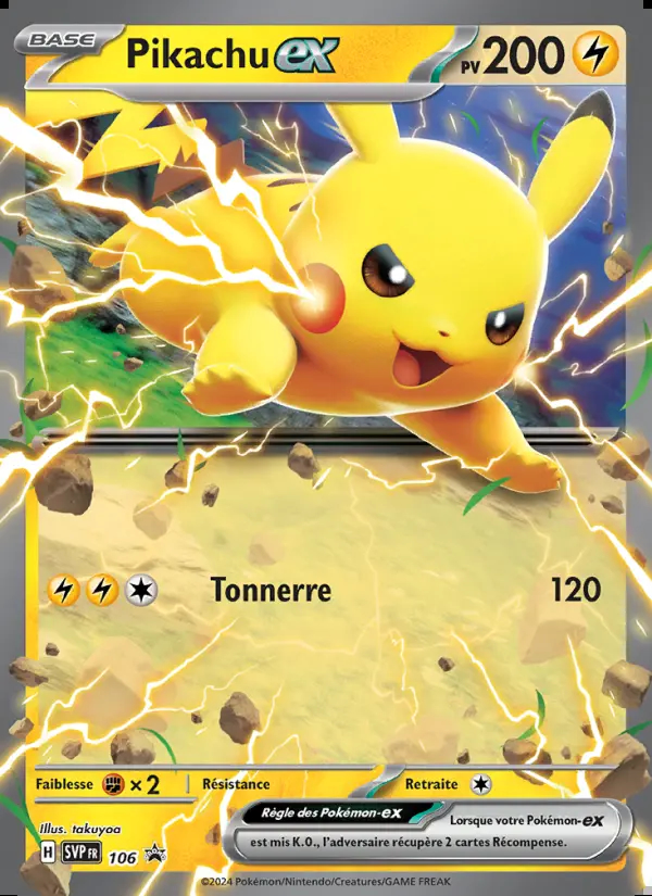 Image of the card Pikachu-ex