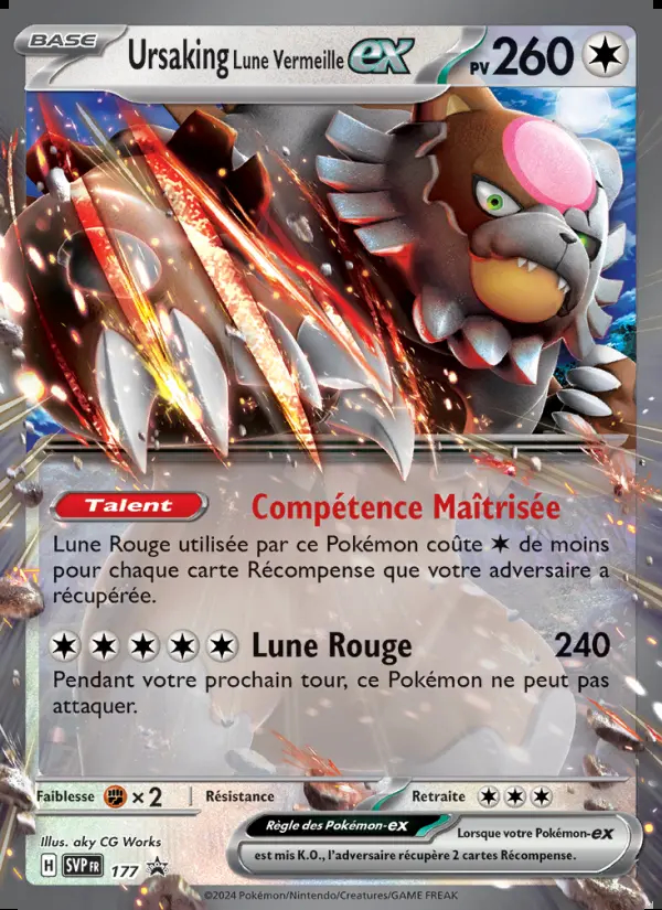 Image of the card Ursaking Lune Vermeille-ex